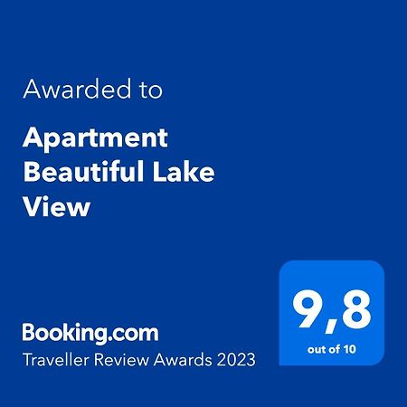 Apartment Beautiful Lake View Блед Екстериор снимка